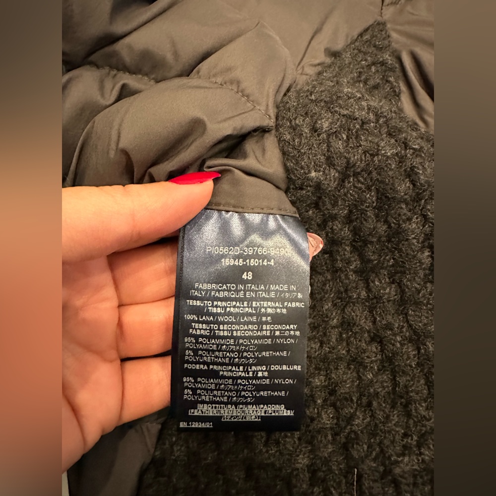 Brand New Woman’s Herno Jacket Coat Wool Down - Picture 5 of 7
